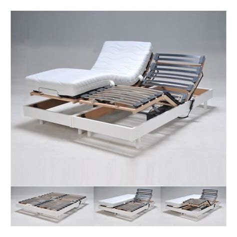 Ensemble Sommiers Relaxation Lectrique Flexpur X Matelas