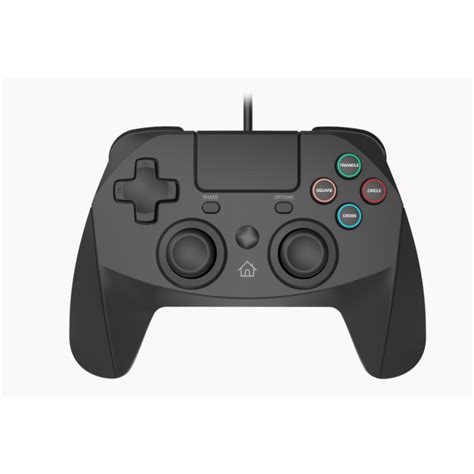 Playmax Wired Controller Black Ps4 Urban Global