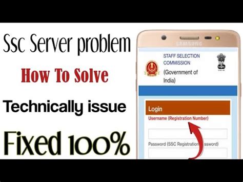 Ssc Mts Server Problem Ssc Website Not Opening Ssc Website