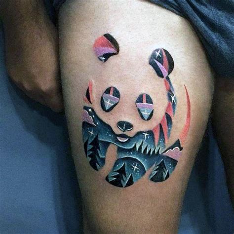 100 Panda Bear Tattoo Designs For Men Manly Ink Ideas