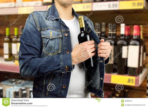 kleptomania stock photo image  adult customer dishonesty
