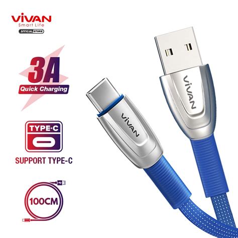 Jual Vivan Kabel Data Type C Btk C Fast Charging Original A M