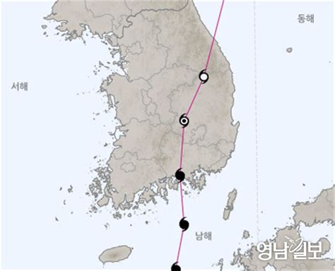 11년 전 경북에서 사망자 1명 낸 산바이번 태풍 카눈과 경로 비슷 영남일보 사람과 지역의 가치를 생각합니다