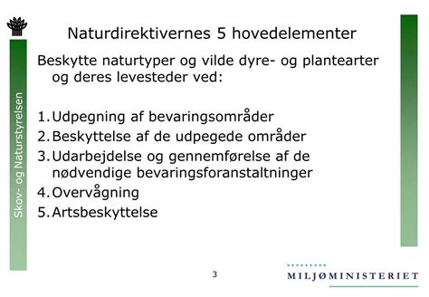 Ppt Hvordan Skal Habitatdirektivet Udmøntes I Praksis Anni Hougaard