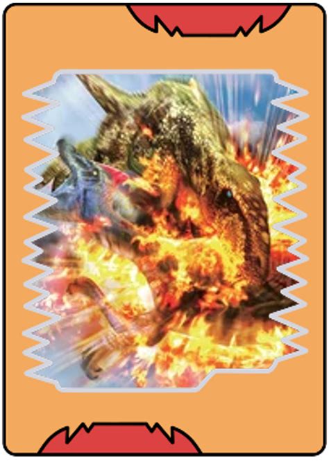 Dinosaur King Custom Card Flames Of Victory By Thecasualprince8 On Deviantart