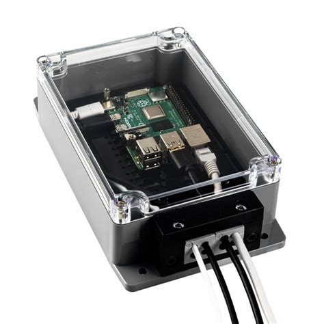 Sixfab Ip Outdoor Project Enclosure For Raspberry Pi Development