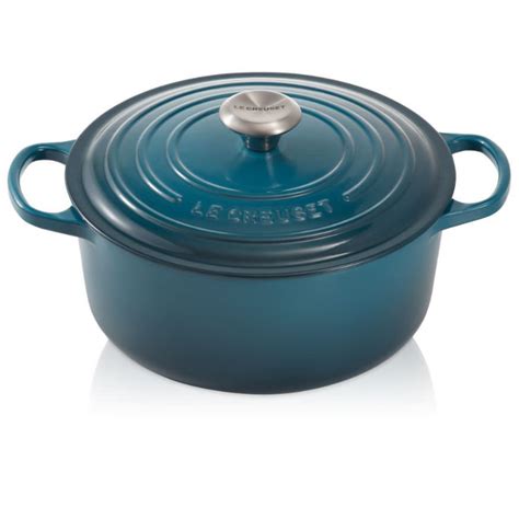 Le Creuset Signature Braadpan 24 Cm Deep Teal