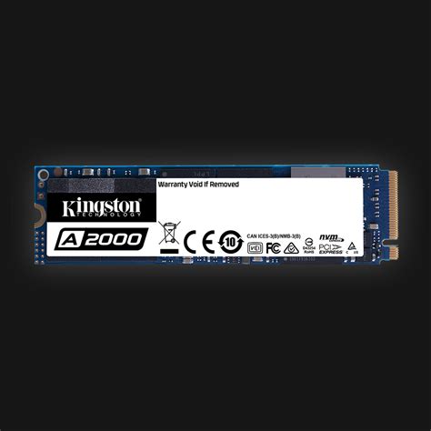 Kingston 500gb A2000 M 2 Nvme Ssd