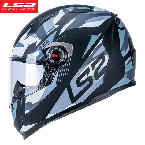 LS2 Casque de moto intégral FF358 pour homme et femme Alex Barros