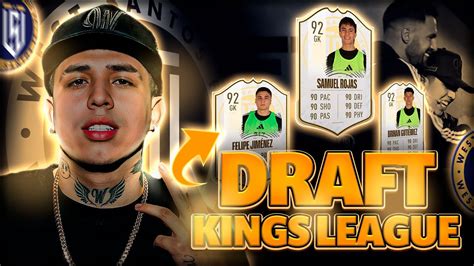 DRAFT KINGS LEAGUE AMERICAS SANTANDER WESTCOL YouTube