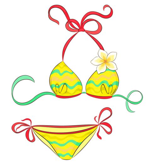 Colorful Bikini Transparent Image PNG Arts