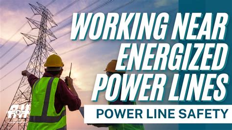 Construction Power Line Safety General Electrical Safe Work Practices