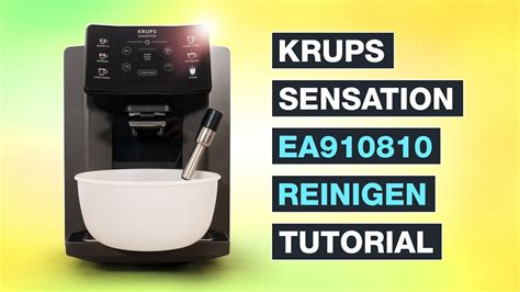 Krups Sensation Kaffeevollautomat Reinigen Reinigung Mit Tablette