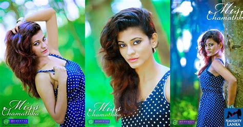 Chamathka Lakmini Hot Photo Shoot