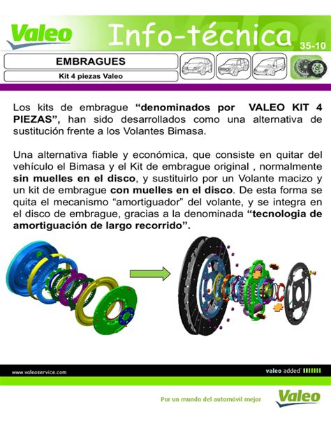 Kit 4 Piezas Valeo Service