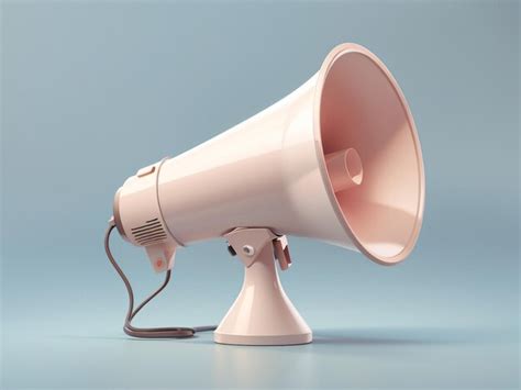 Premium Ai Image Amplify Your Message D Megaphone Speaker Or