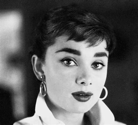 Audrey Hepburn On The Set Of Sabrina