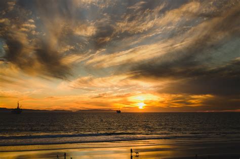 Free Images Beach Sea Coast Water Ocean Horizon Cloud Sky Sun