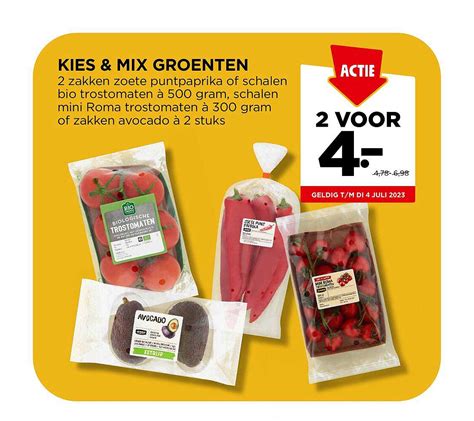 Kies Mix Groenten Aanbieding Bij Jumbo Folders Nl