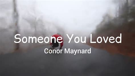 Conor Maynard Someone You Loved Cover Youtube