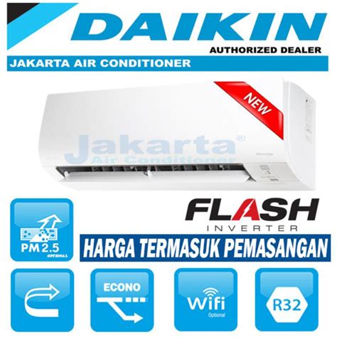 Jual Ac Daikin Flash Inverter Pk Ftkq Termasuk Pemasangan Unit