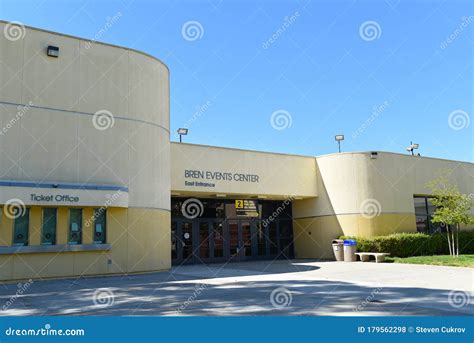 IRVINE, CALIFORNIA - 16 APRIL 2020: the Donald Bren Events Center, a ...