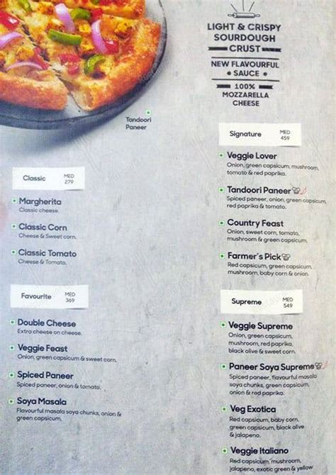 Menu At Pizza Hut Mumbai Restaurant No