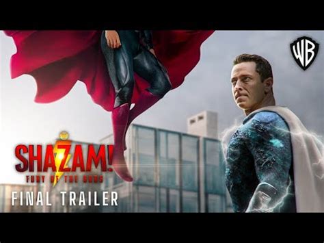 SHAZAM THE FURY OF THE GODS Final Trailer 2023 Zachary Levi Movie