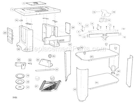 Sears Craftsman Router Table Parts