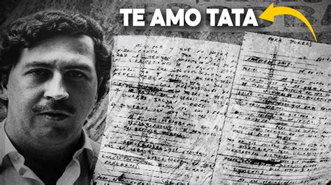 Pablo Escobar Historia Inedita Las Ultimas Cartas 📜de Pablo Escobar Youtube