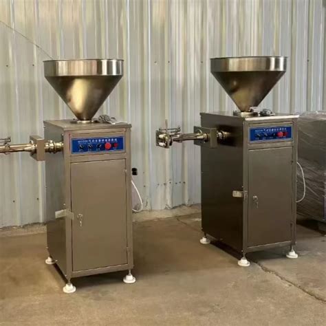 60l Industrial Vacuum Sausage Filler Automatic Stuffer Pneumatic