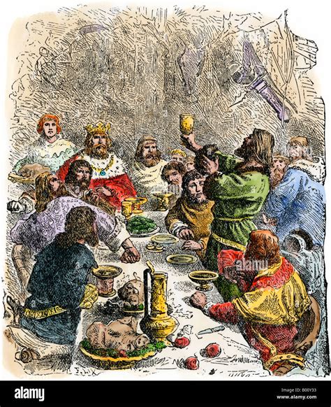 Medieval Banquet Hi Res Stock Photography And Images Alamy