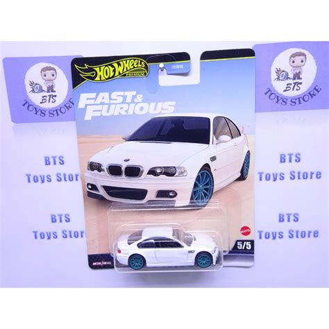 PUTIH Hot Wheels Rápido Y Furioso BMW M3 Blanco Shopee Colombia