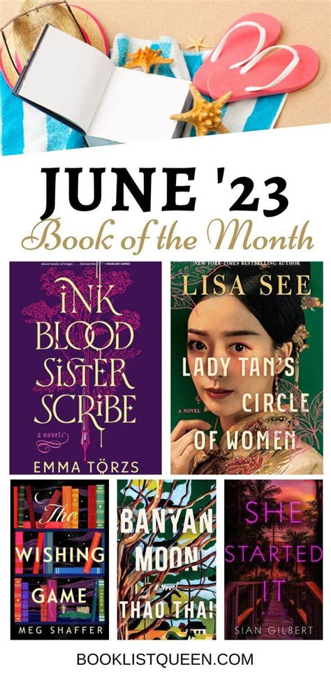 Book Of The Month June 2023 Selections Booklist Queen