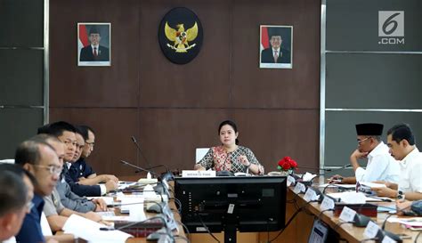 Foto Puan Maharani Pimpin Rapat Keamanan Jelang Asian Games