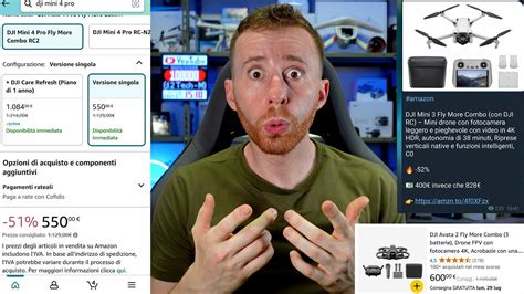 Tutti I Droni Dji Scontati Del Su Amazon Fate Presto Youtube