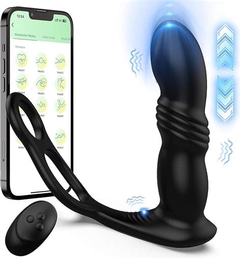 Amazon Anal Vibrator Prostate Massager With Vibrating Cock