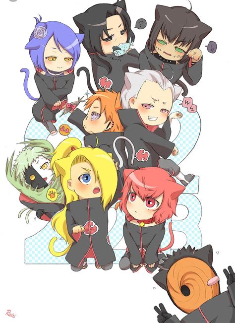 Chibi Akatsuki Wallpaper