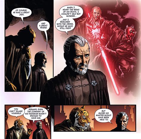 Dooku talking about Qui-Gon's death image - SW cantina - ModDB