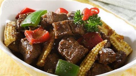 Kumpulan Resep Olahan Daging Sapi Menu Idul Adha Tumis Daging Paprika