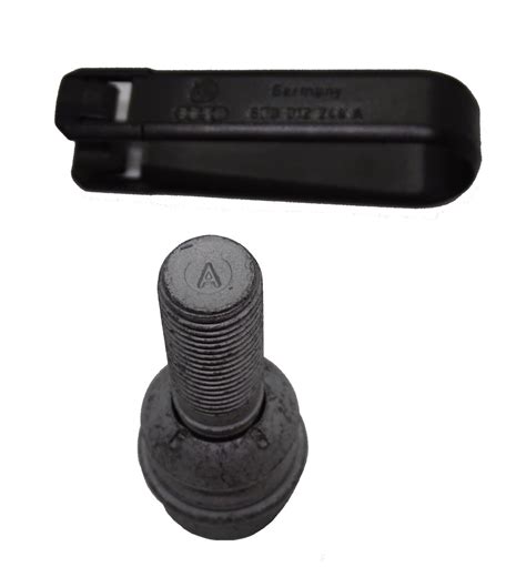 GENUINE VW TRANSPORTER T5 T5 1 TOUAREG LOCKING WHEEL NUT BOLT KEY SET