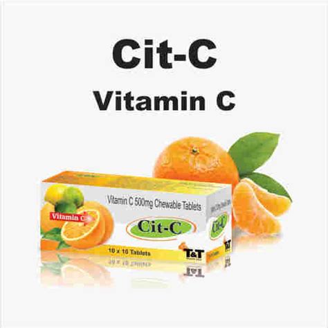 Cit C Vitamin C Tablets At Best Price In Thane Tandt Pharma Care Pvt Ltd