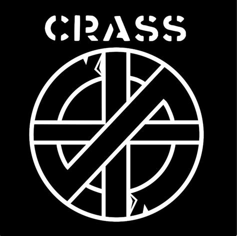 Crass The Band Vector Clip Art Svg Punk Rock Downloadable Images Full