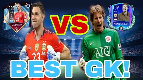 103 Gk Martinez Vs 104 Gk Van Der Sar Gameplaybest Gk In Fifa Mobile