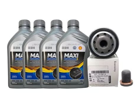 Troca Leo Sint Tico Maxi Performance W Filtros Vw Fox