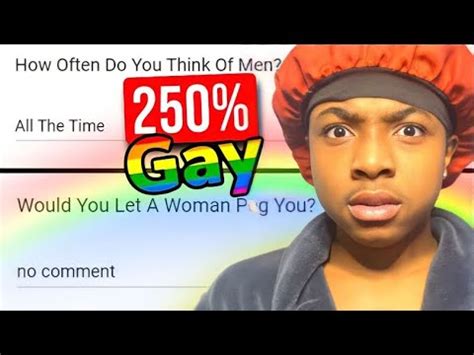 So I Took Another Gay Test Youtube