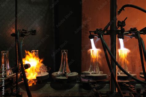 Foto de Bohemian glass factory in Svetla nad Sazavou, Czech Republic ...