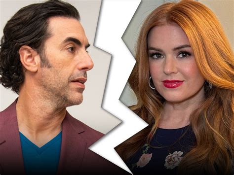 Sacha Baron Cohen Isla Fisher Announce Divorce Look Your Best