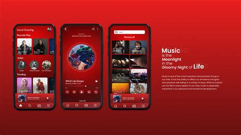 Music App Ui Design On Behance