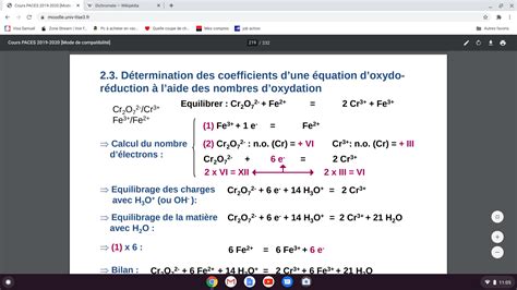 Couple Redox Explications Tutorat Associatif Toulousain